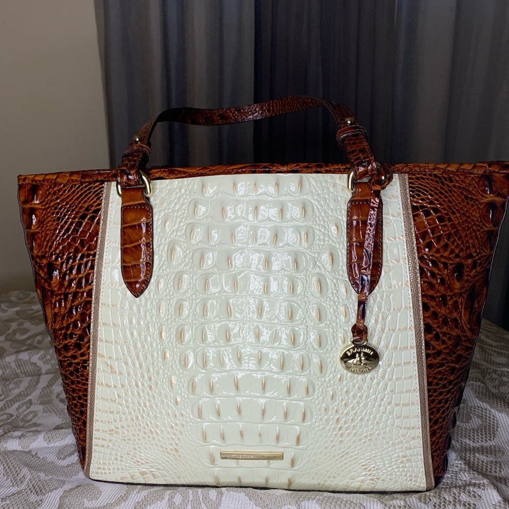 Brahmin Medium Asher Leather Tote